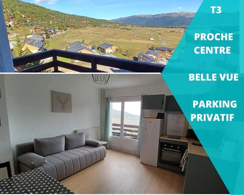 Spacieux Appartement T2 & Cabine Les Angles  Eksteriør billede